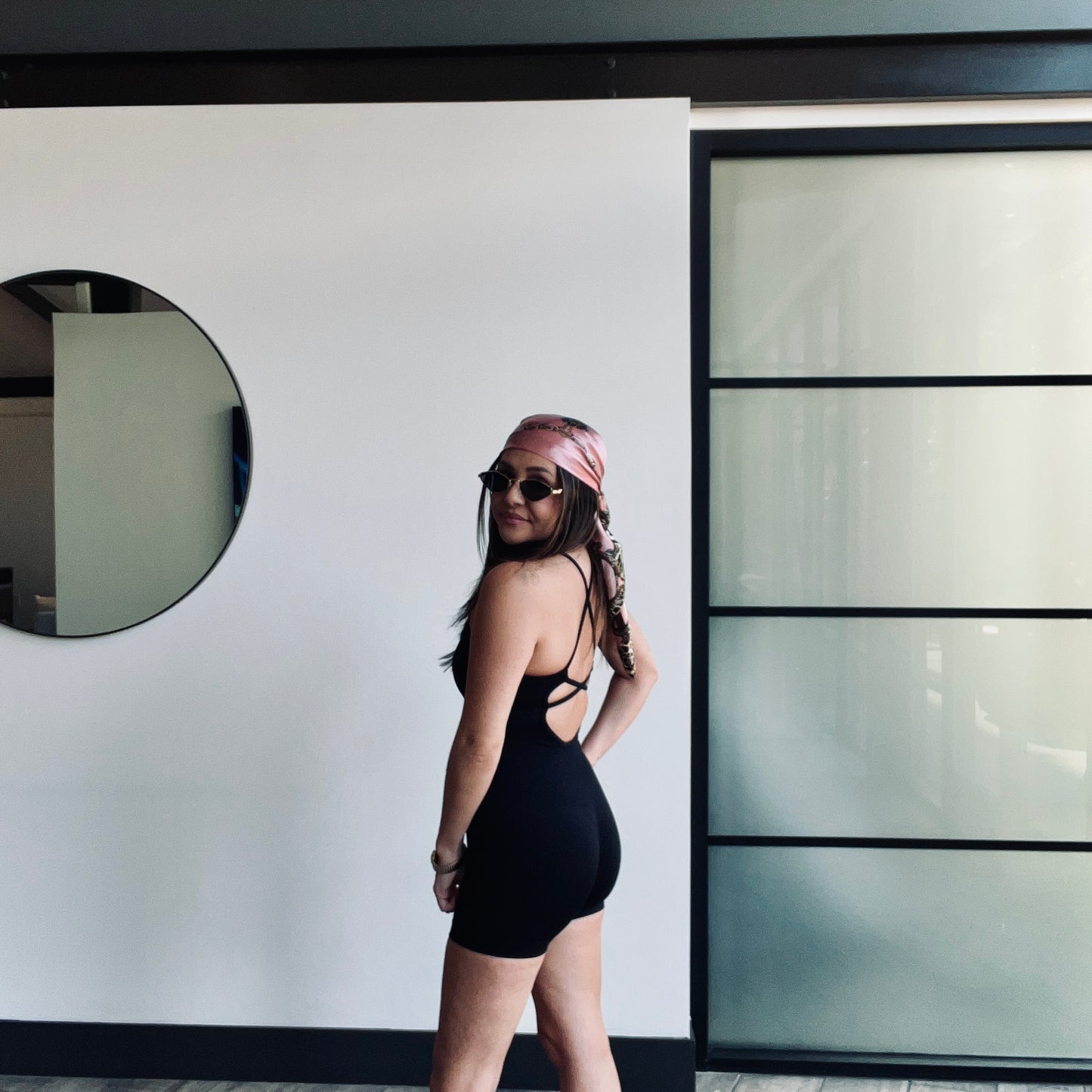 Snatched Cross-Back Sculpting Bodysuit