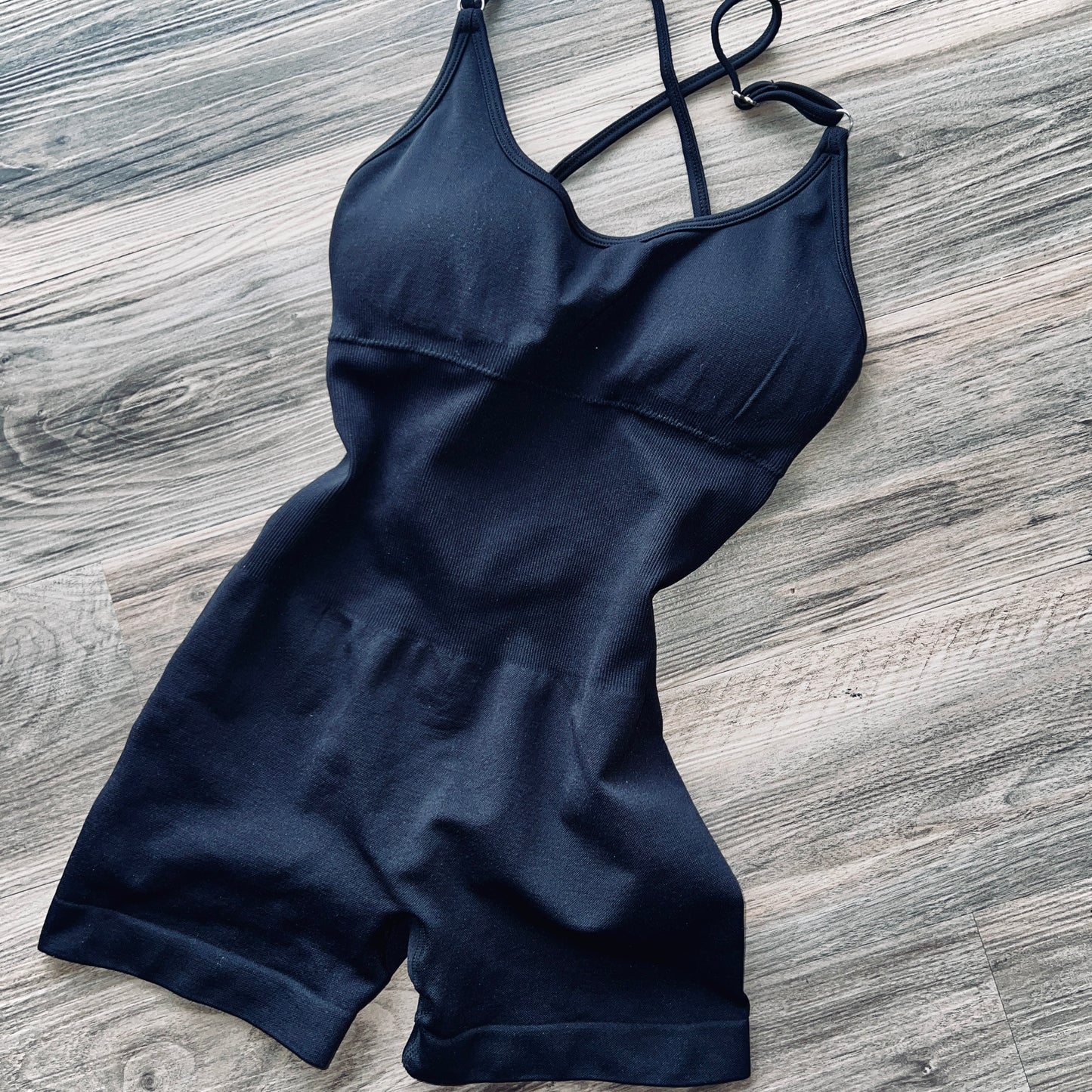 Snatched Cross-Back Sculpting Bodysuit